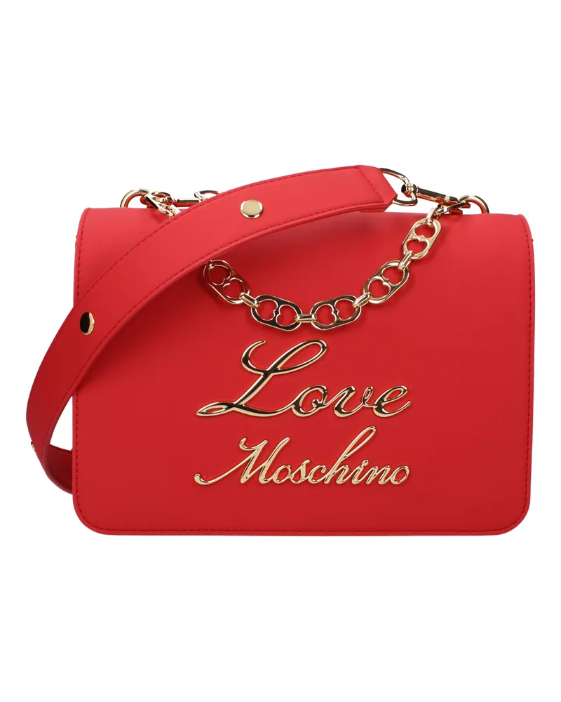 Moschino Liebe Moschino Handtaschen Frauen Polyurethan rot -