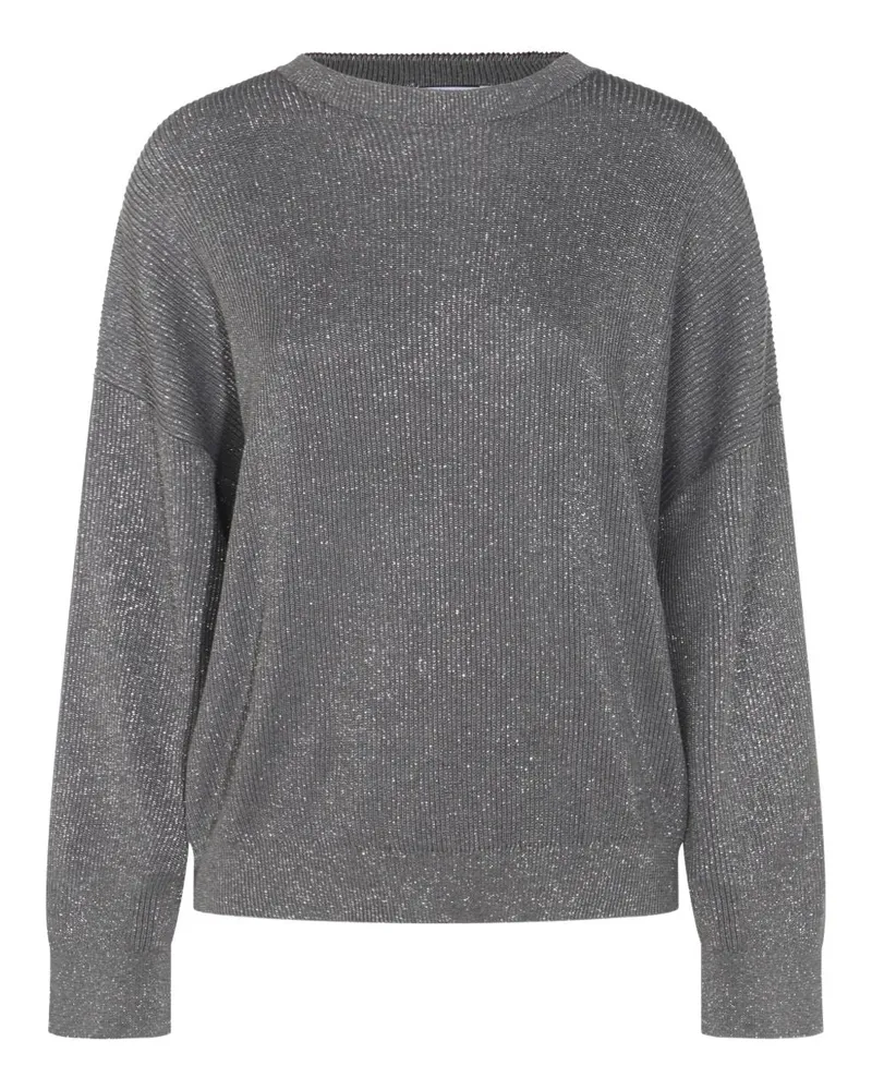 Brunello Cucinelli Crewneck -Pullover Grey