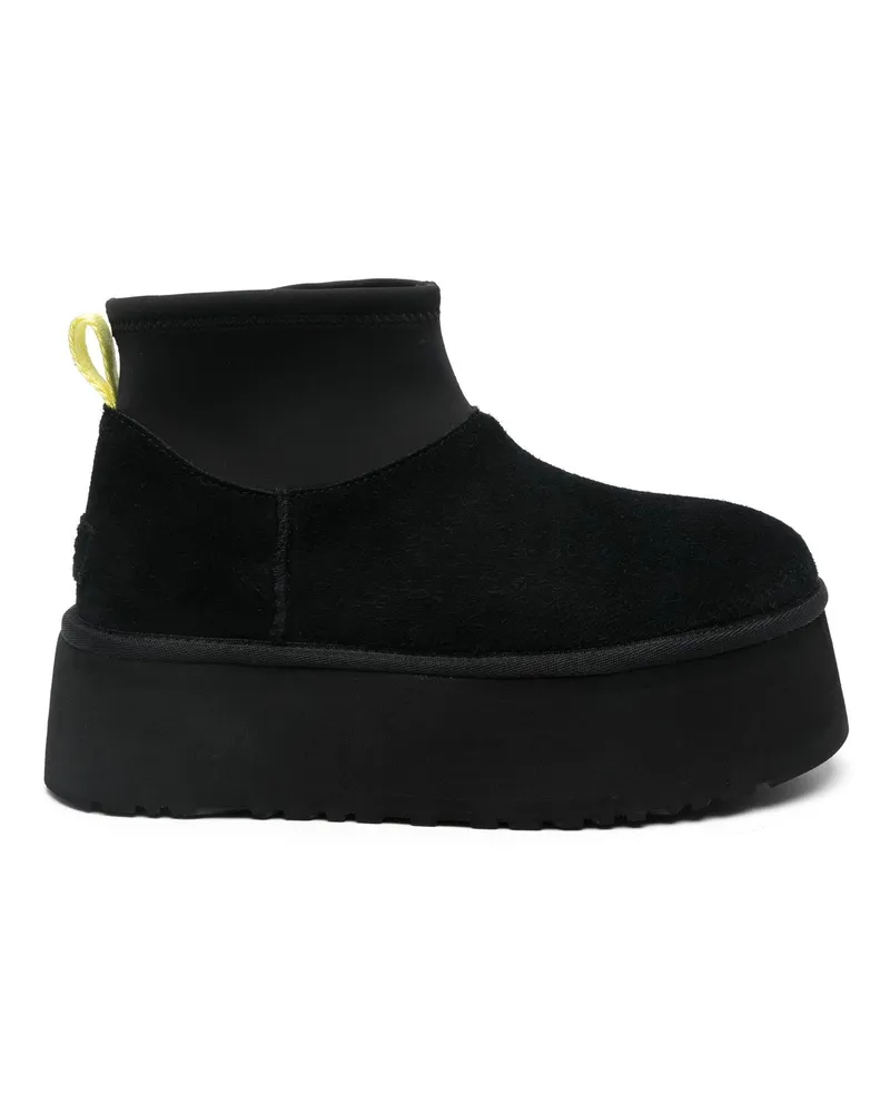 UGG Flache Schuhe Schwarz Black