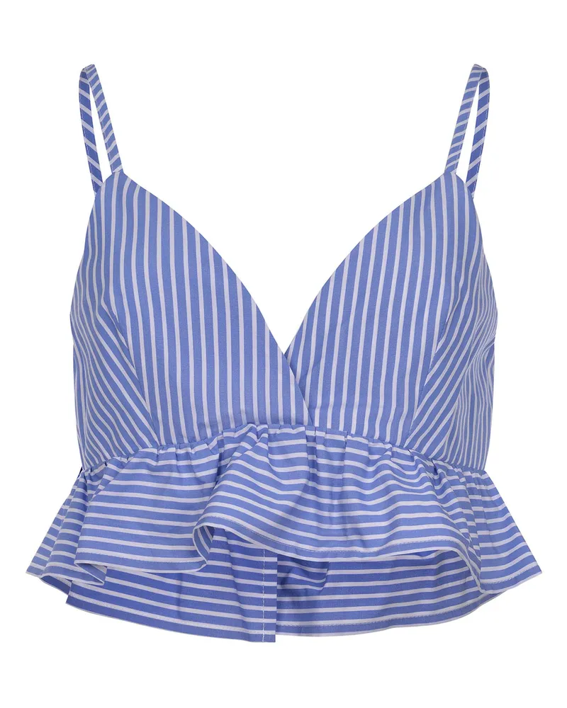SOLOTRE Top  aus Baumwolle White
