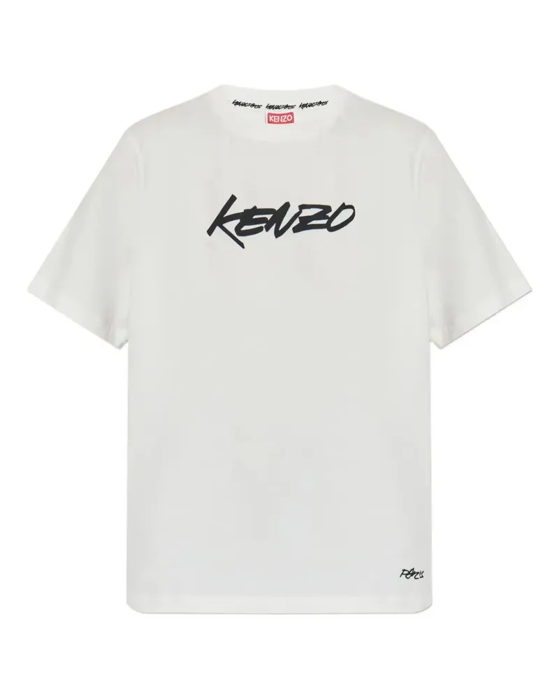 Kenzo Logo T -Shirt Off