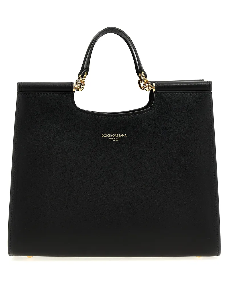 Dolce & Gabbana Sicily 'Sizilien' Einkaufstasche Black