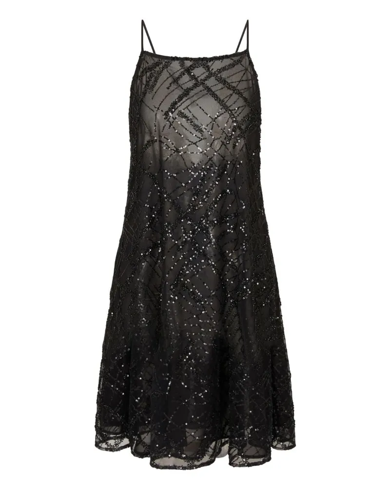 Emporio Armani Langes Kleid Black