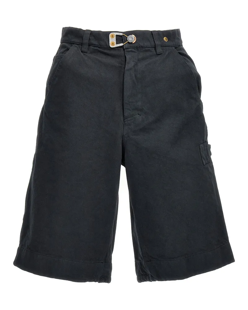 Objects IV Life Objekte IV Leben 'Carpenter' Bermuda Shorts Blue
