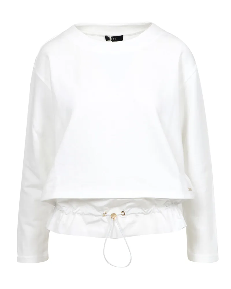 Fay Sweaters weiß White