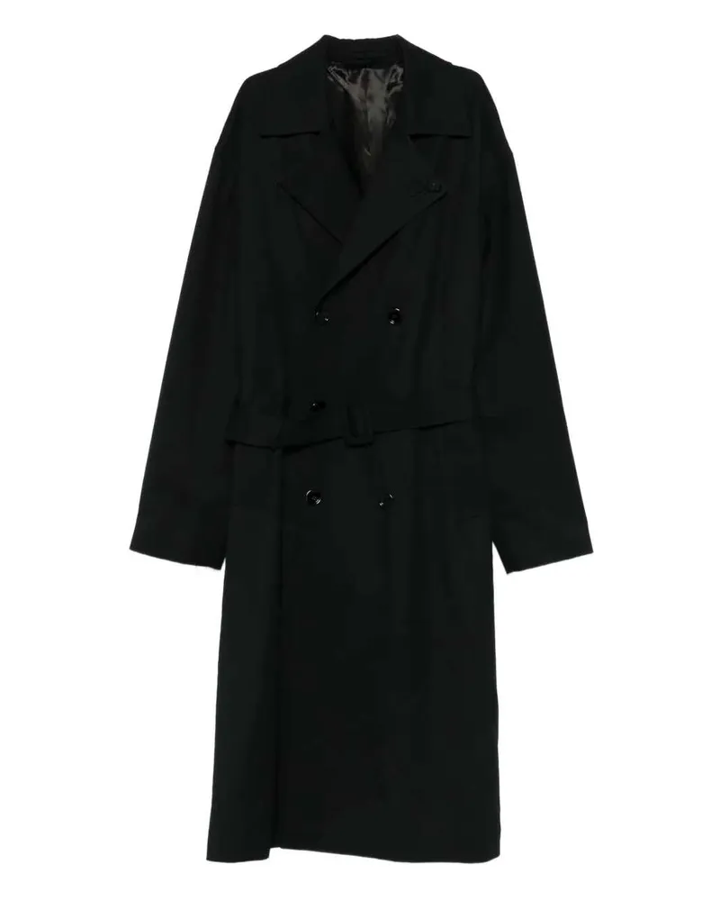 LARDINI Zweireihiger Mantel mit Gürtel 999