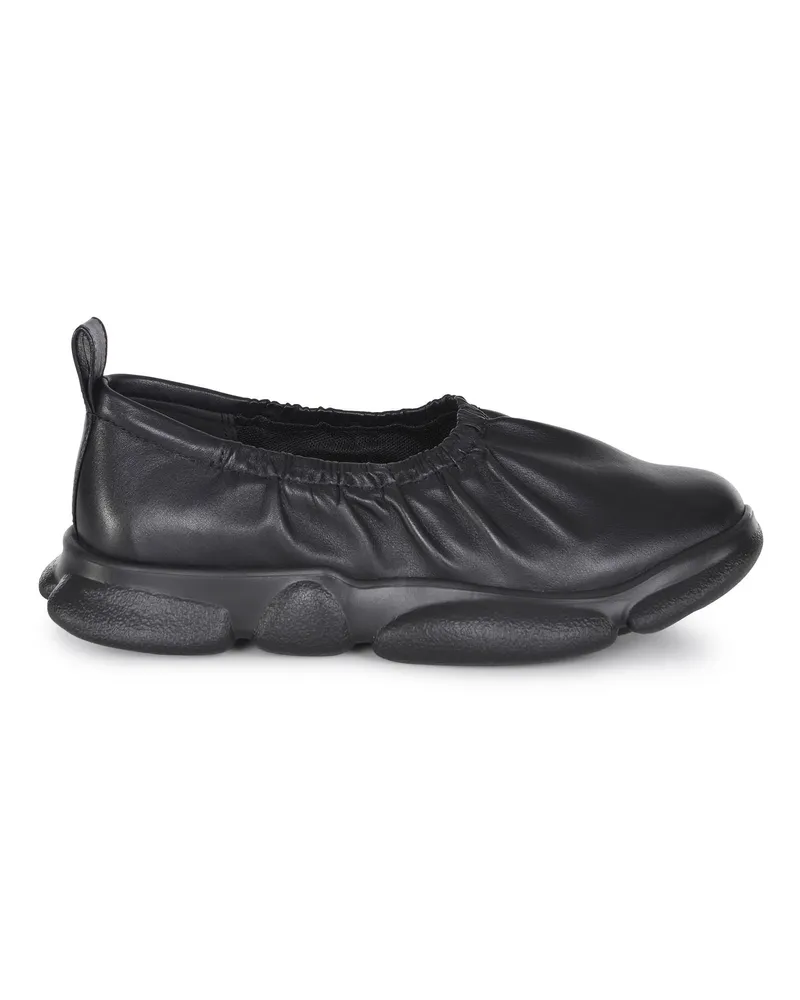Camper Karst" Ballettflats aus Leder Black