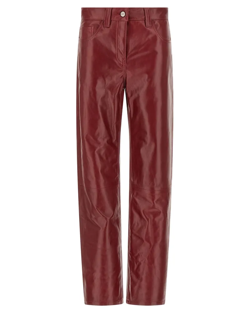 KHAITE Callum“-Hose Bordeaux