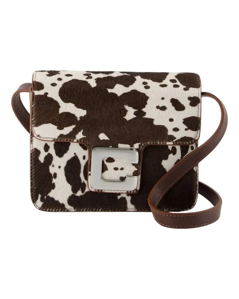 Carel Michelle 25 Crossbody  Leder Weiß Weiß