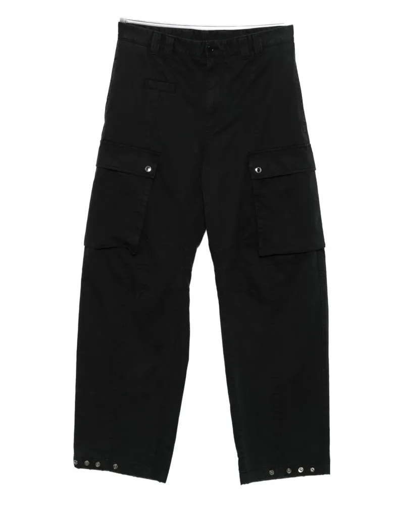 Dolce & Gabbana Baumwoll -Cargohose Black