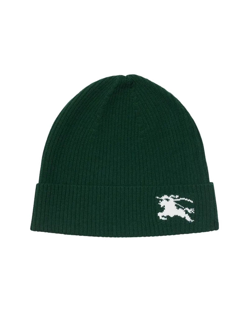 Burberry Ekd Rib Beanie Green