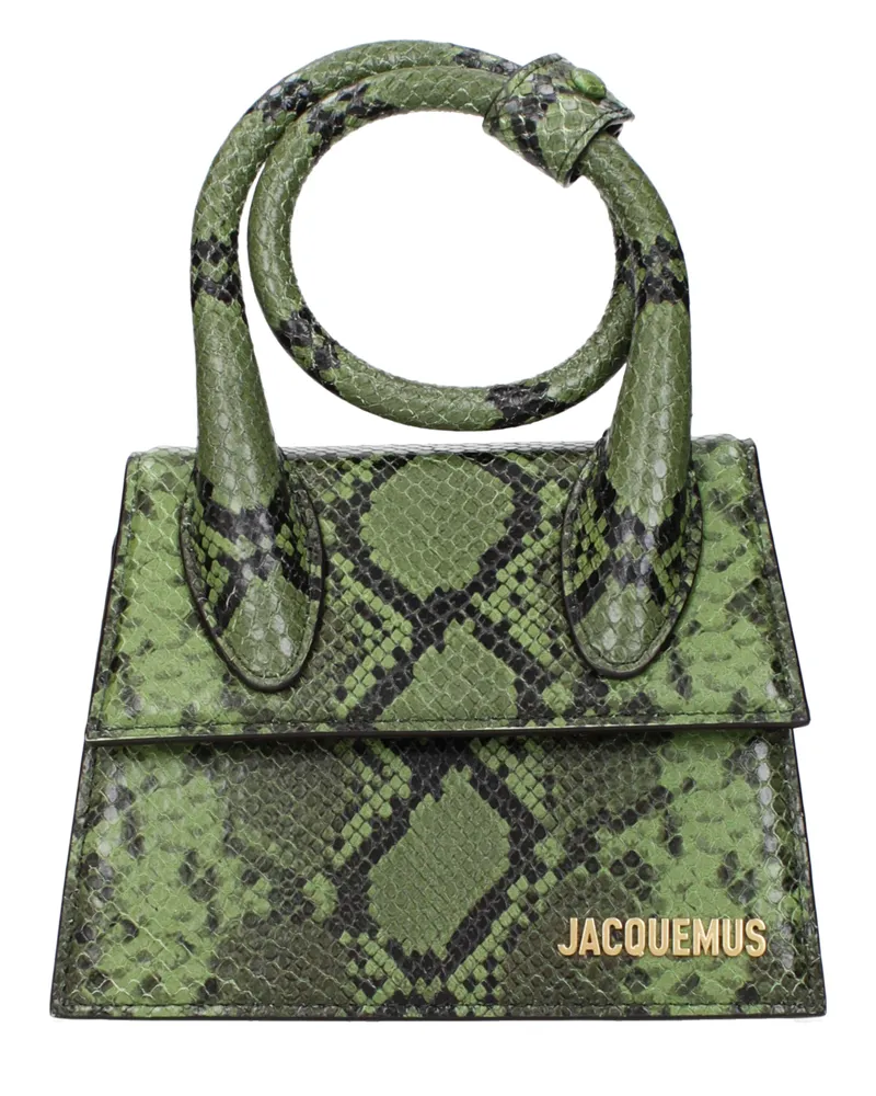 Jacquemus Damens Handtaschen Le Chiquito Grünes Leder -