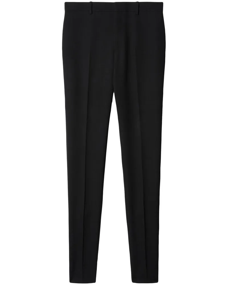 OFF-WHITE Aus weißer Wollhose aus weißer Wolle Black