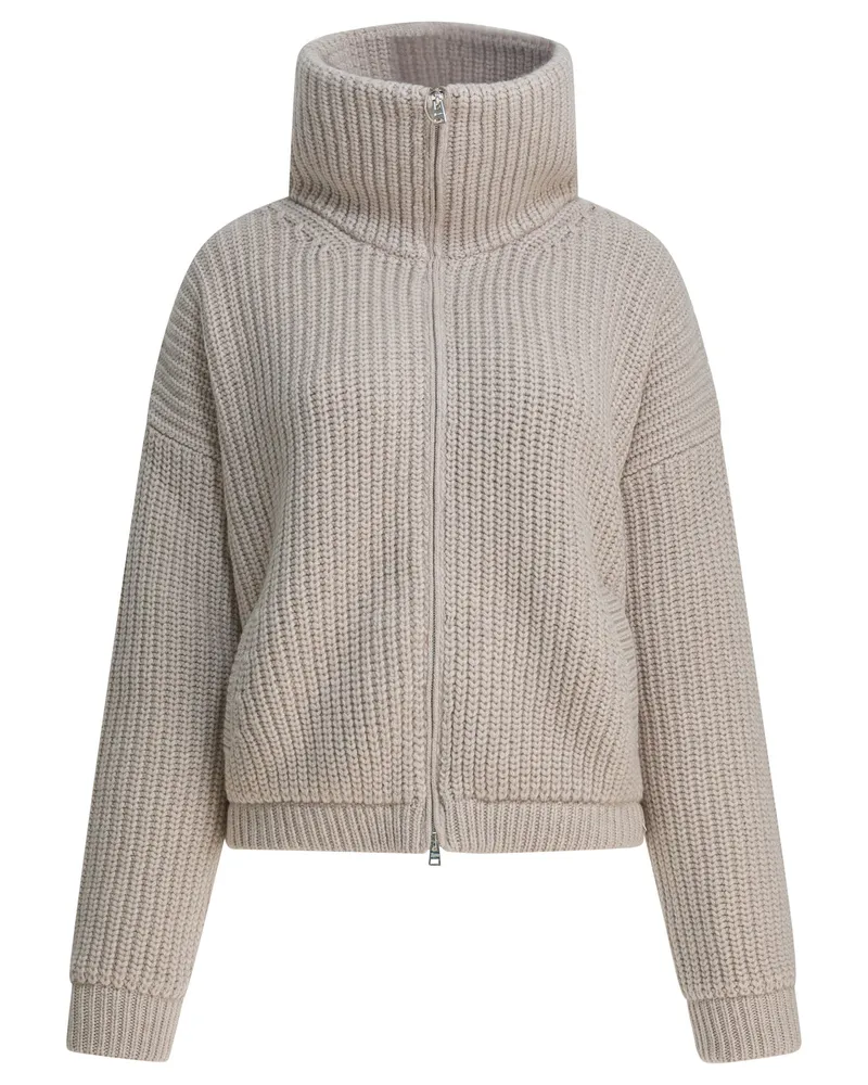 Herno Cardigan aus Schurwolle Beige