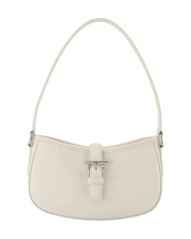 Alexander McQueen Mini Umhängetasche T Bar Alexander Mc Königin Leder Elfenbein Elfenbein