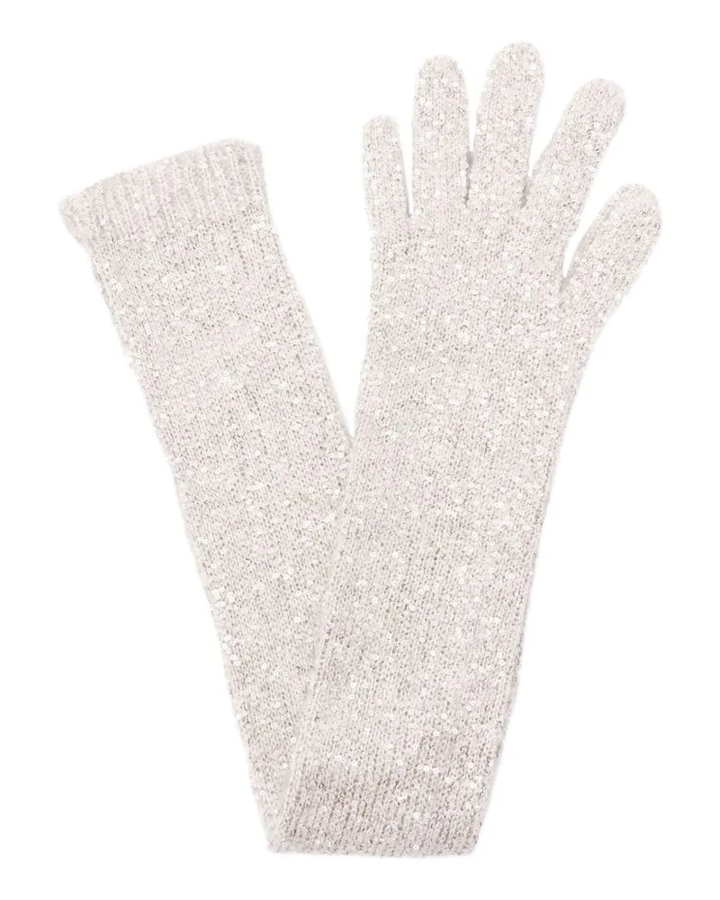 Brunello Cucinelli lange Handschuhe 