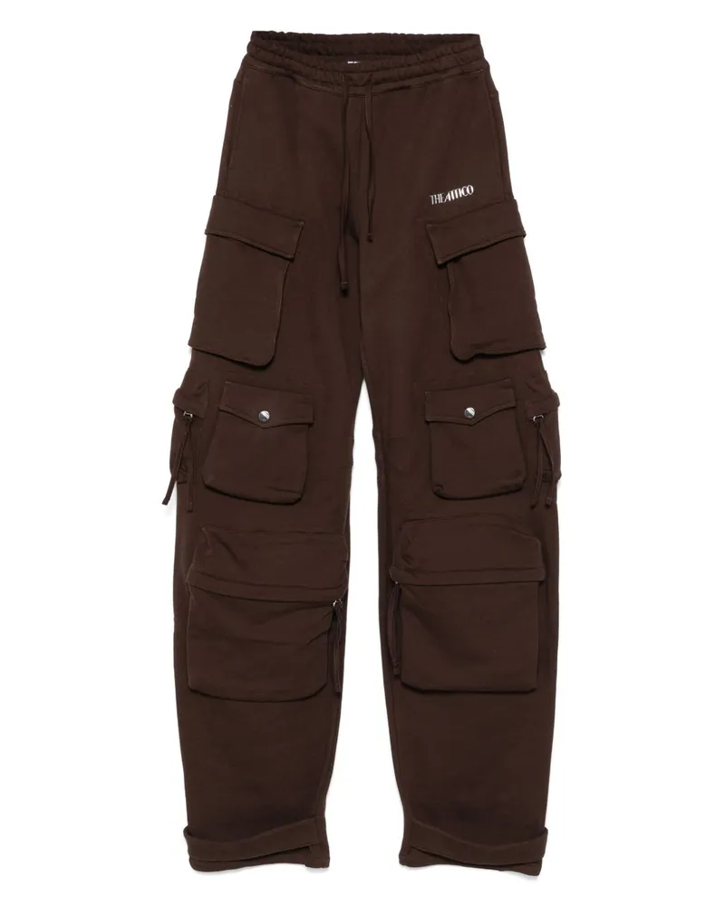 ATTICO Die Attico Cotton Cargohose Brown