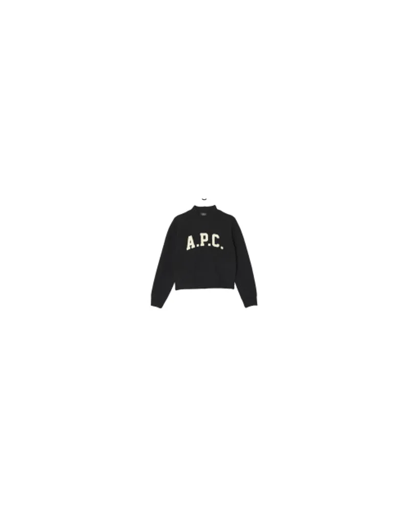 A.P.C. Pullover schwarz Black