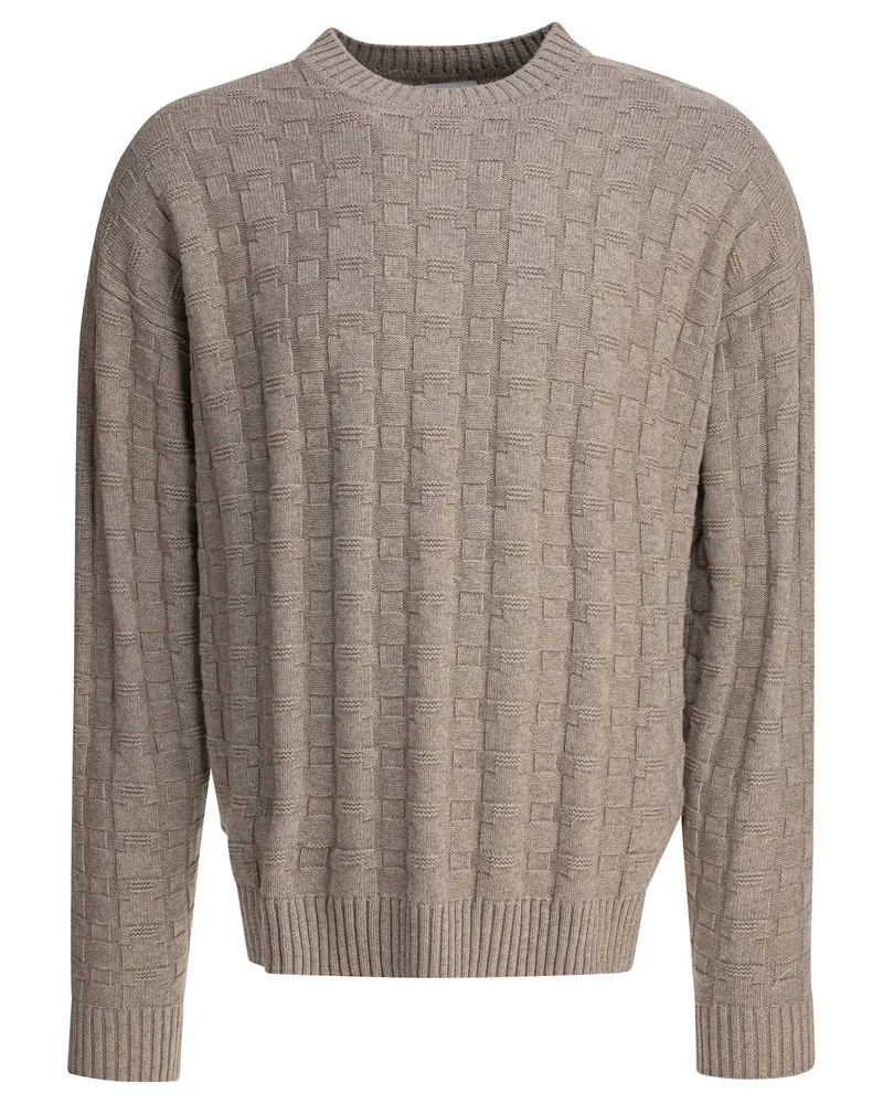 Norse Projects Nordprojekte Jonas Cotton Cashmere Pullover Beige