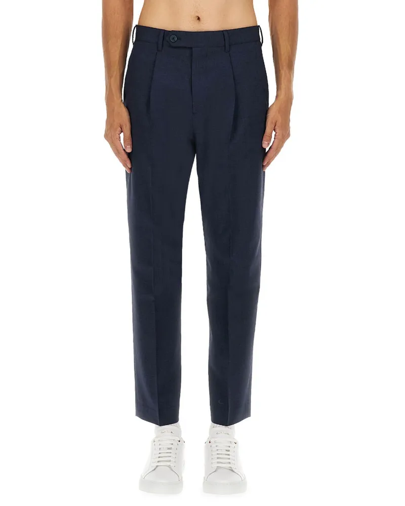 Paul Smith Wollhose Blue
