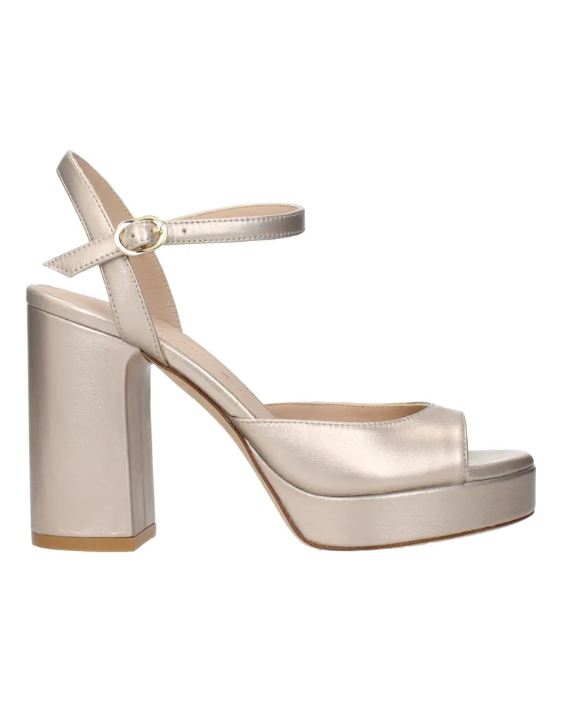 Stuart Weitzman Dayna Sandalen Damens Leder in Beige/Champagner -
