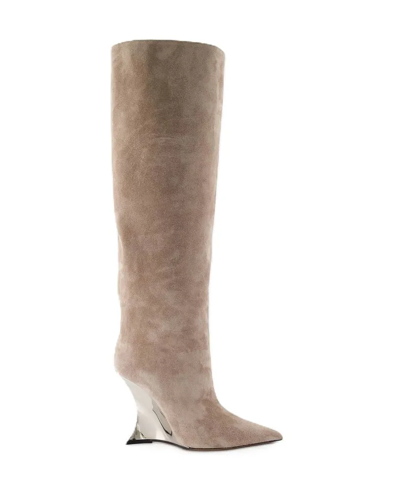 Paris Texas Nina Boots  Leder Beige Beige