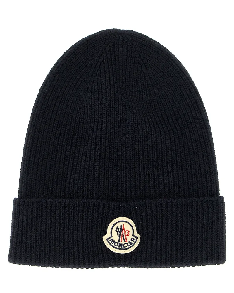 Moncler Woll Mütze Blue