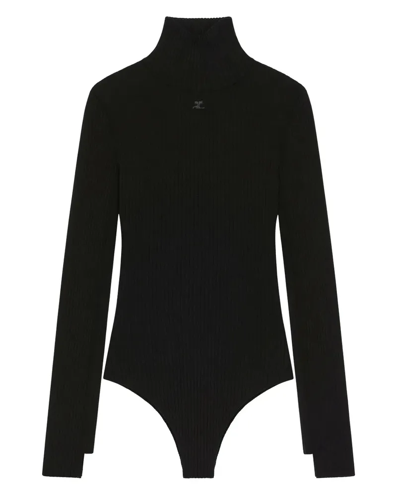 Courrèges Courreves Ripped Bodysuit Ruby