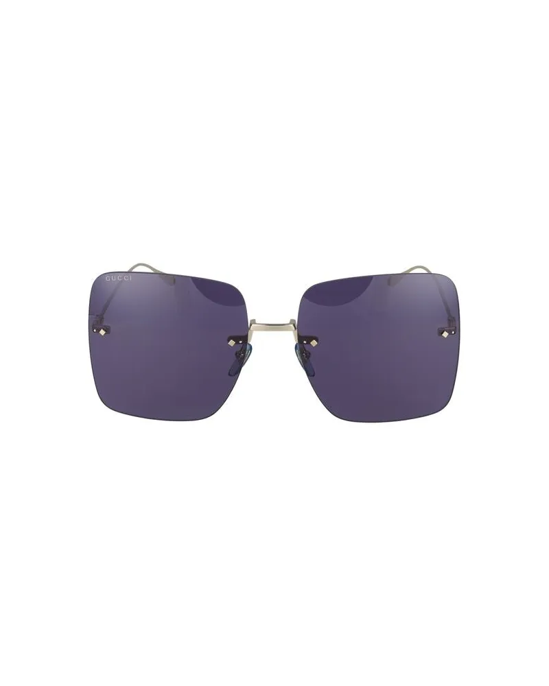 Gucci Sonnenbrille  GG1147 S 004 Gold Gold Blue /19 /135 004