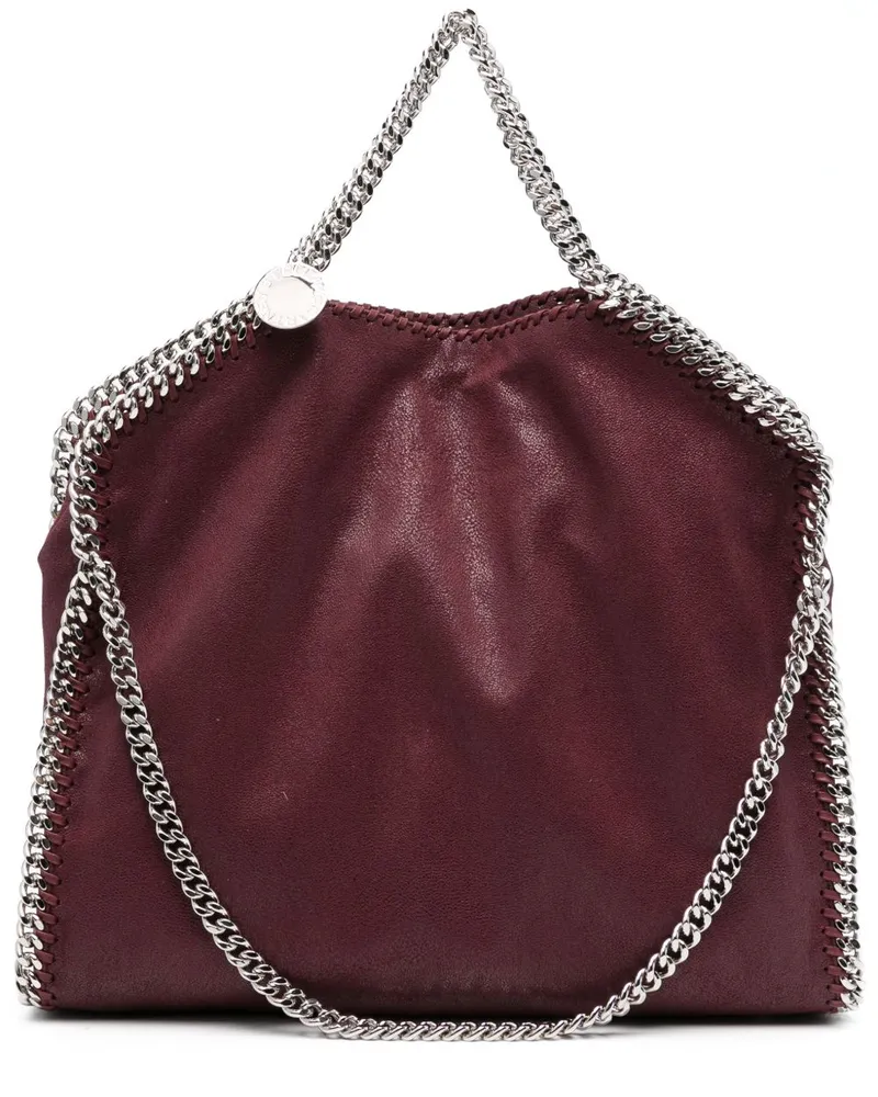 Stella McCartney Falabella 3 Kettenhandtasche Bordeaux