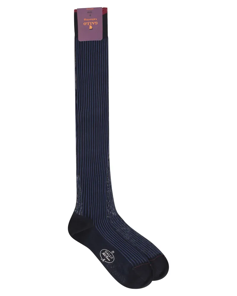 Gallo Baumwolle lange Socken Blue