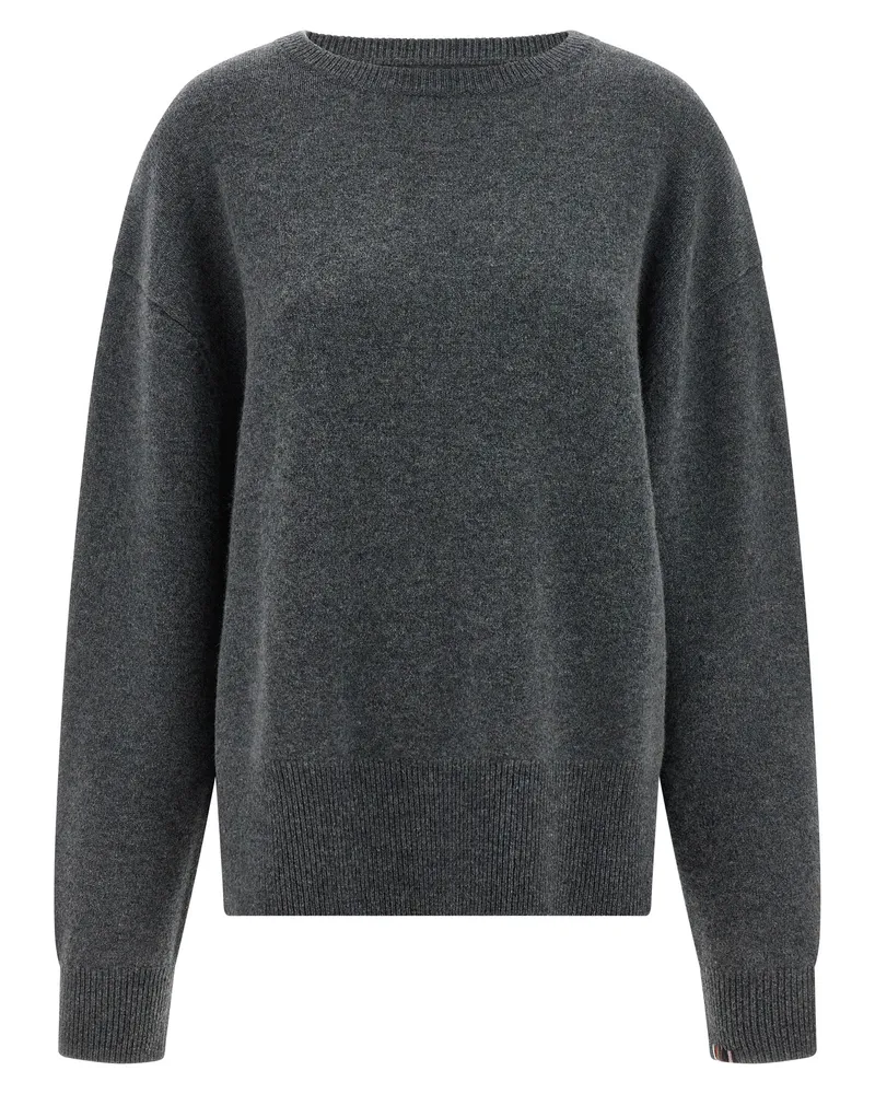 extreme cashmere Extremer Kaschmir 'N ° 431 Mike' Pullover Gray