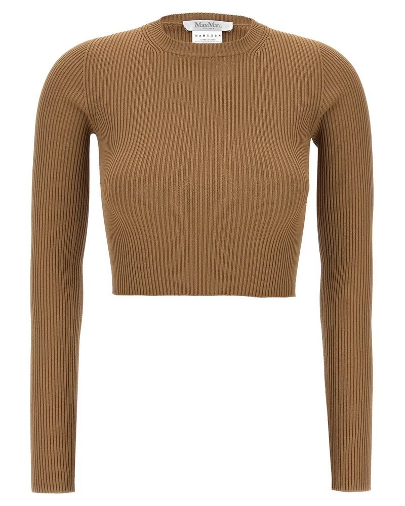 Max Mara Arcella1234' Pullover Brown