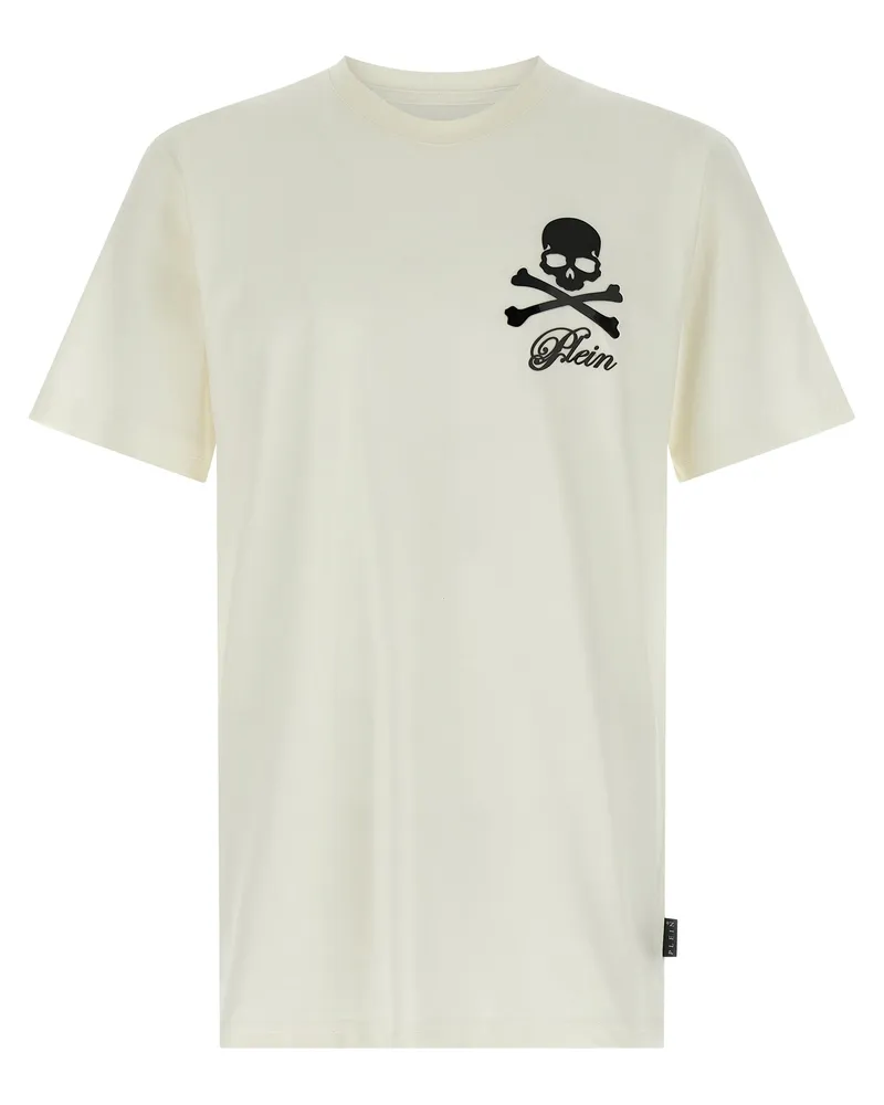 Philipp Plein Skull & Bones' T -Shirt White