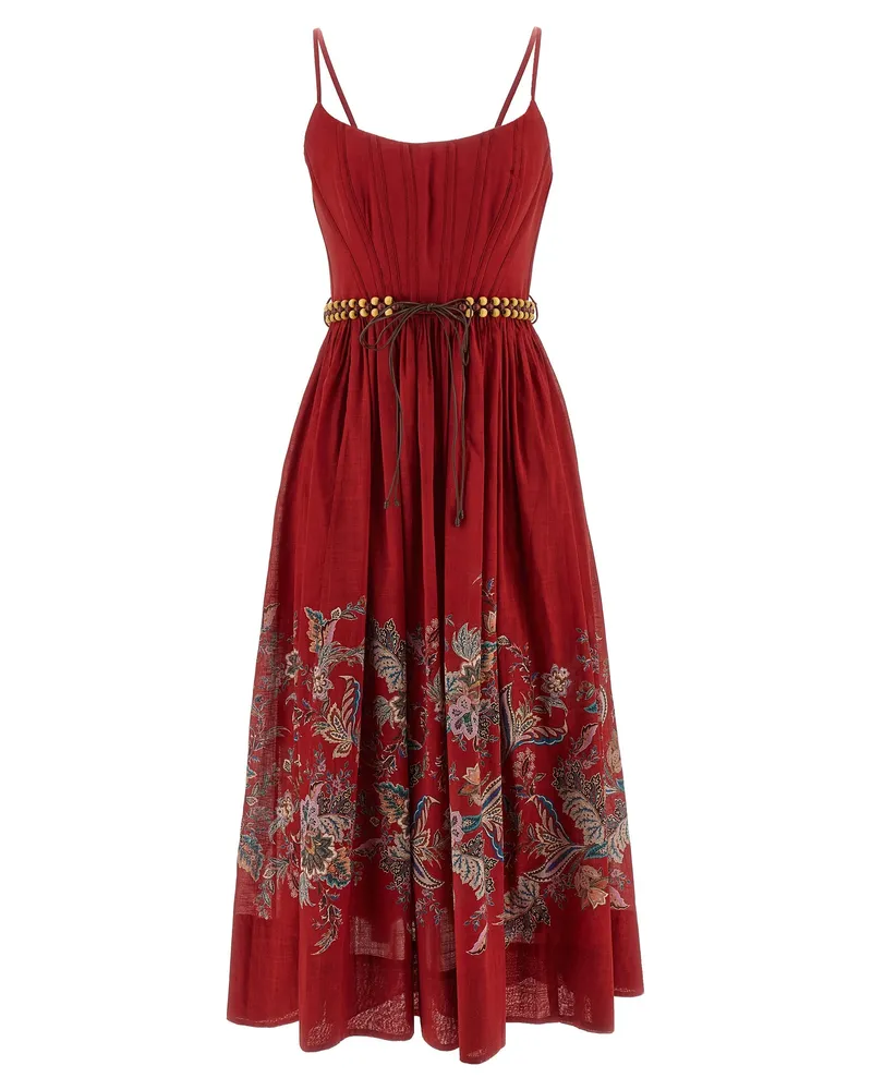 Zimmermann Rhiannon' Kleid Red