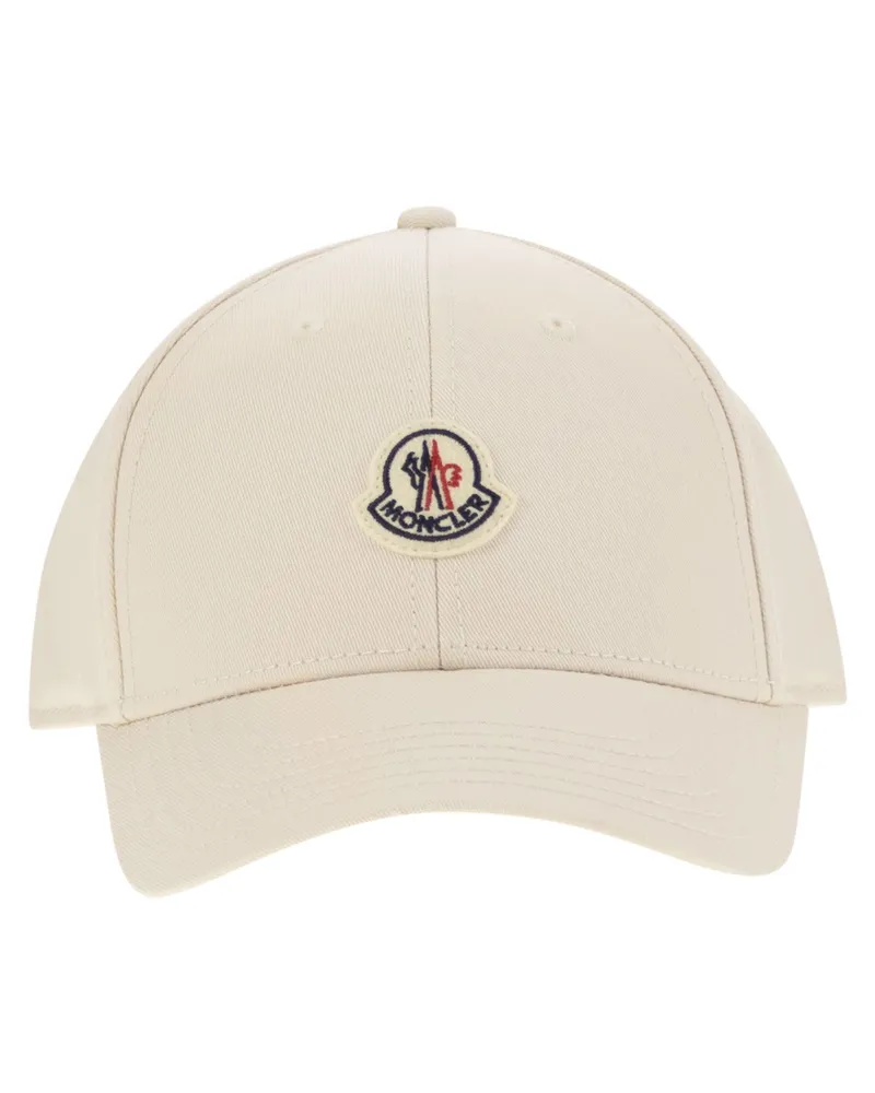 Moncler Baseballkappe  Gabardine Cream