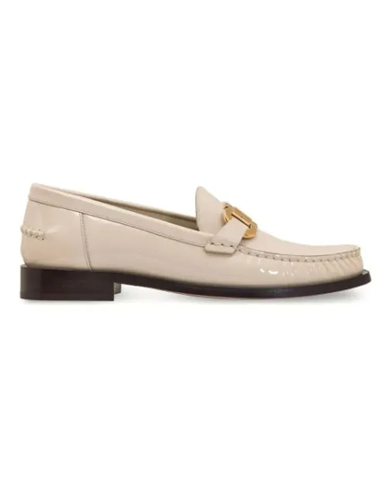 Ferragamo Maryan Leder -Slipper White