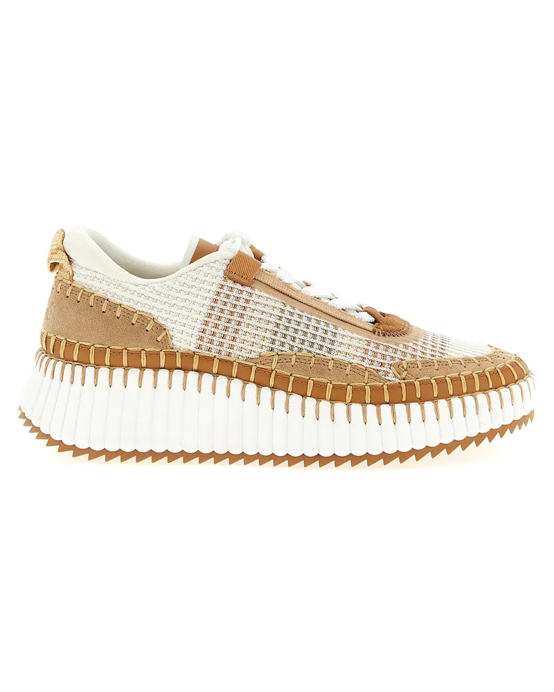 Chloé Nama' Sneakers Beige