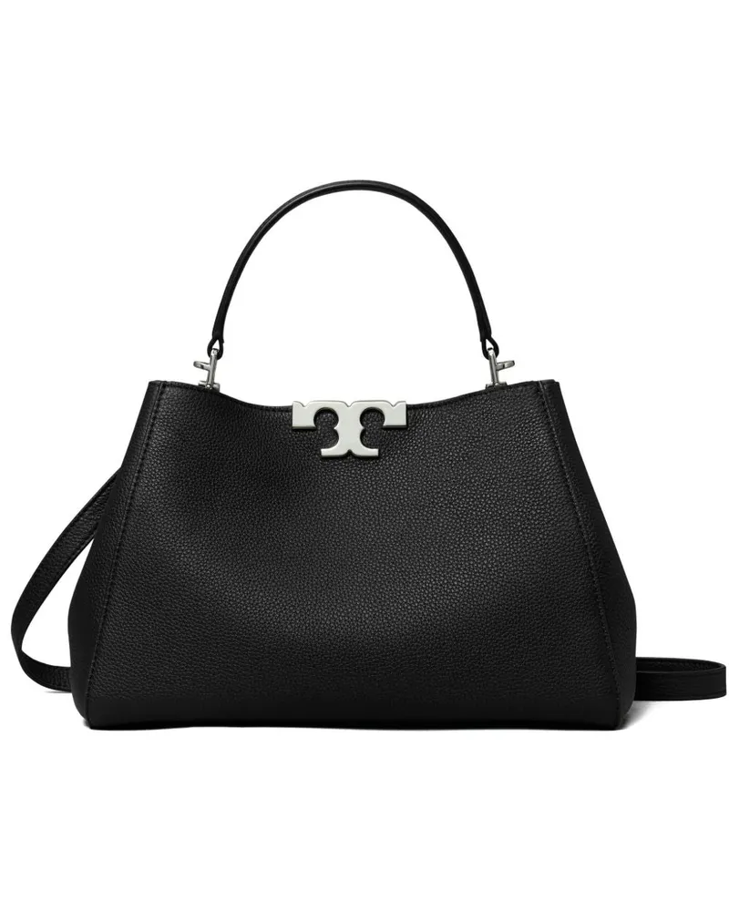 Tory Burch Eleanor mittelgroße Leder-Umhängetasche Black