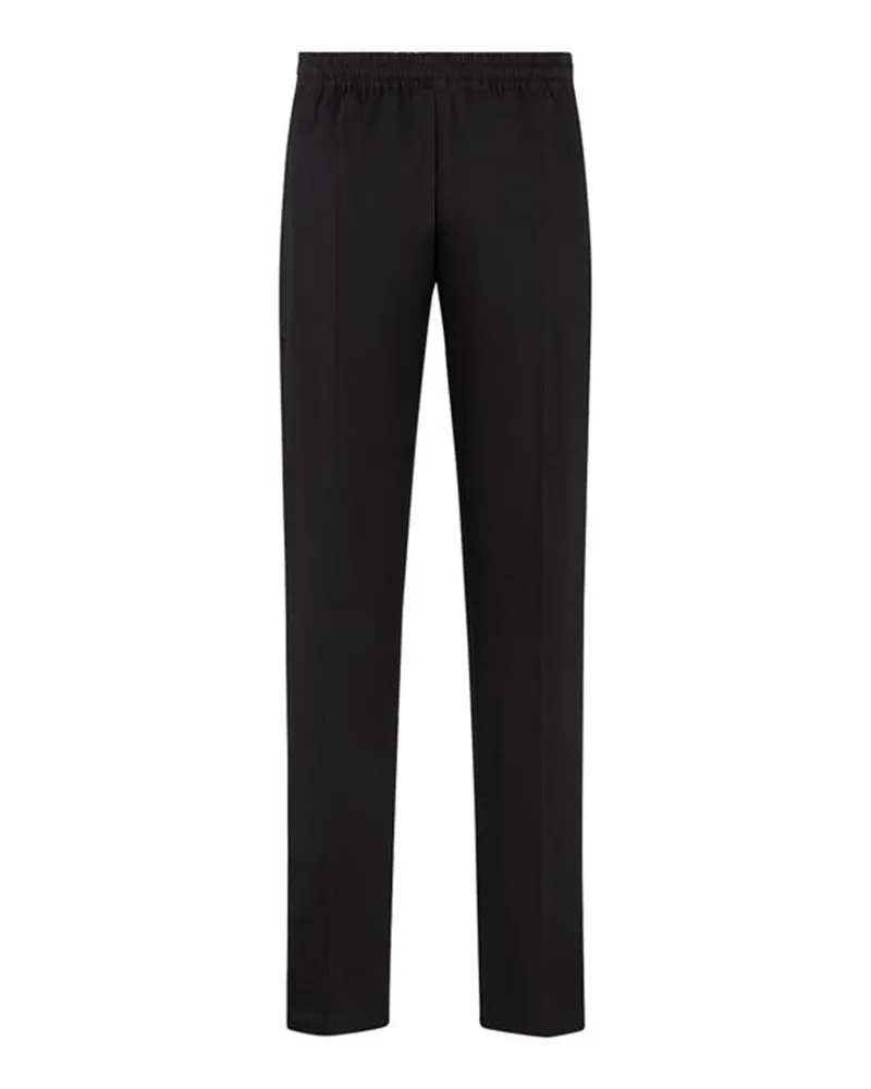 Dior Baumwoll -Streckenhosen Black