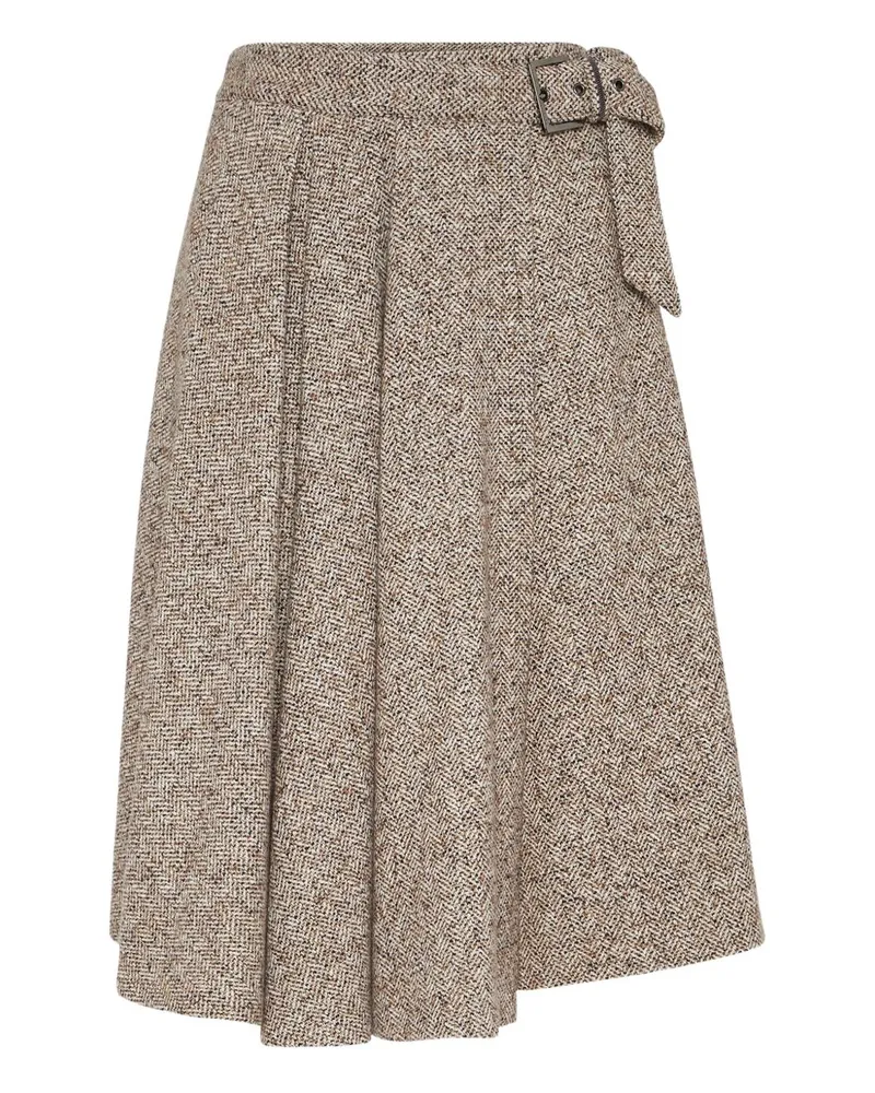 Brunello Cucinelli Wollrock Beige