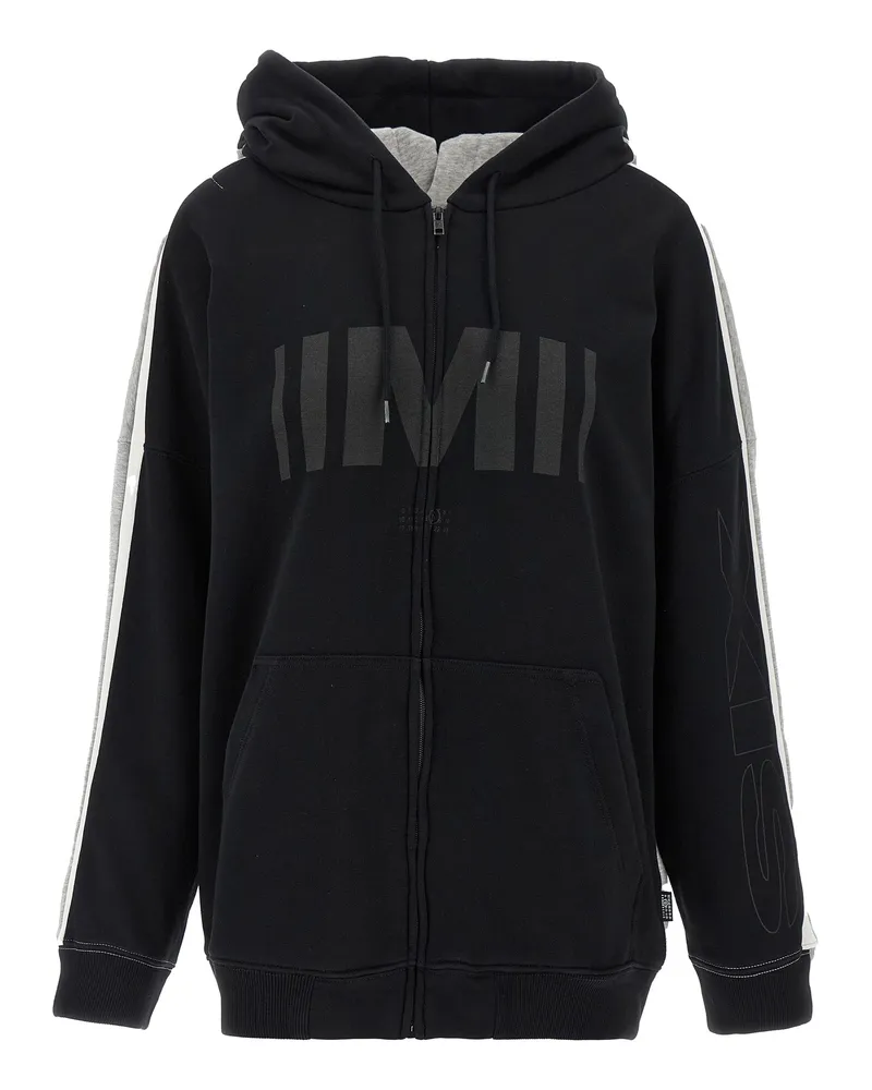 Maison Margiela Double Front' Hoodie Multicolor