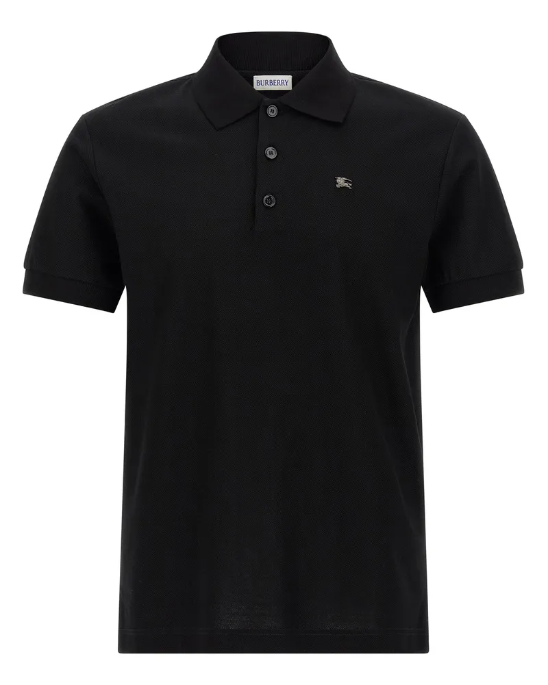 Burberry Stan' Polohemd Black