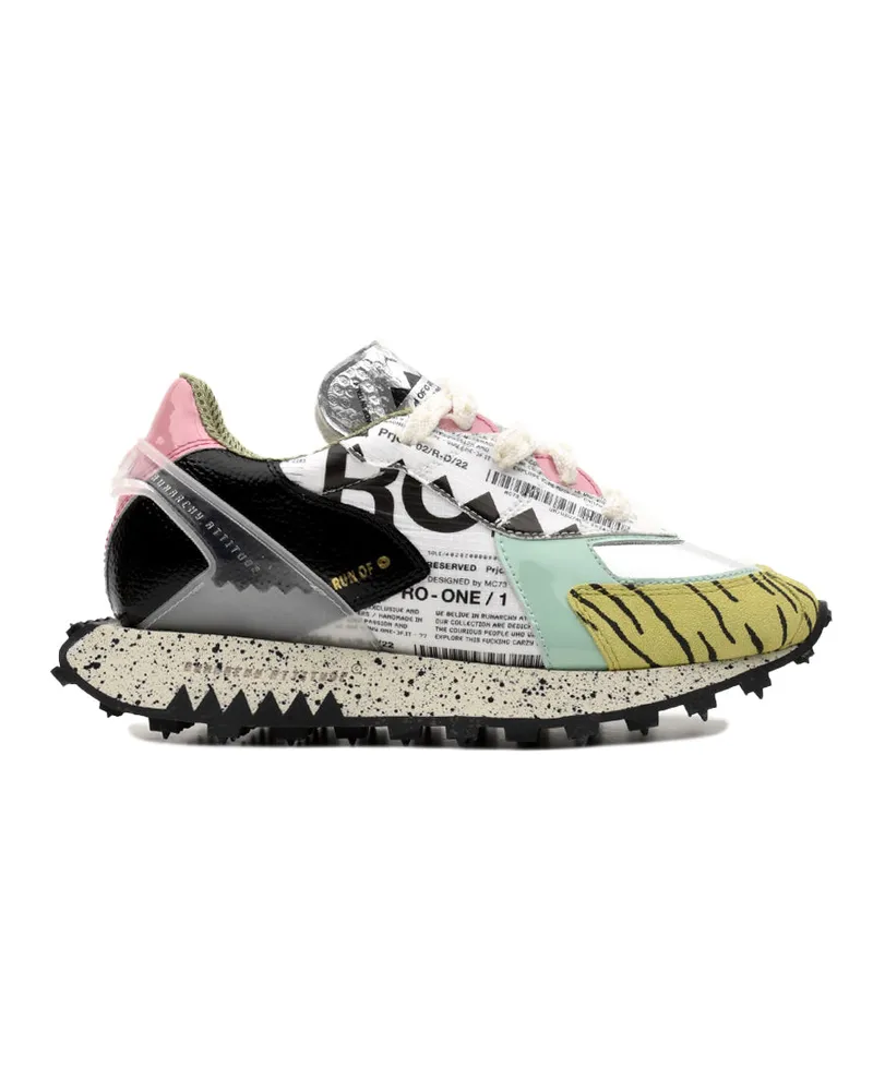 RUN OF Lauf von Turnschuhen mehrfarbig Multicolour