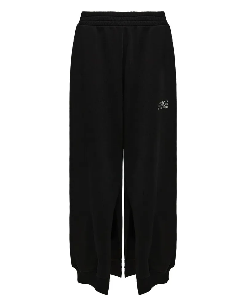 Maison Margiela Baumwollhose Black