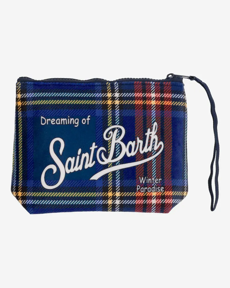 MC2 Saint Barth Aline Clutch Bag mit Logo Red