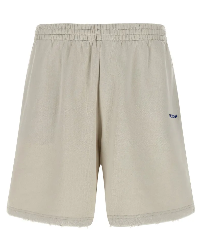 Balenciaga Balenciaga Back“ Bermudashorts Beige