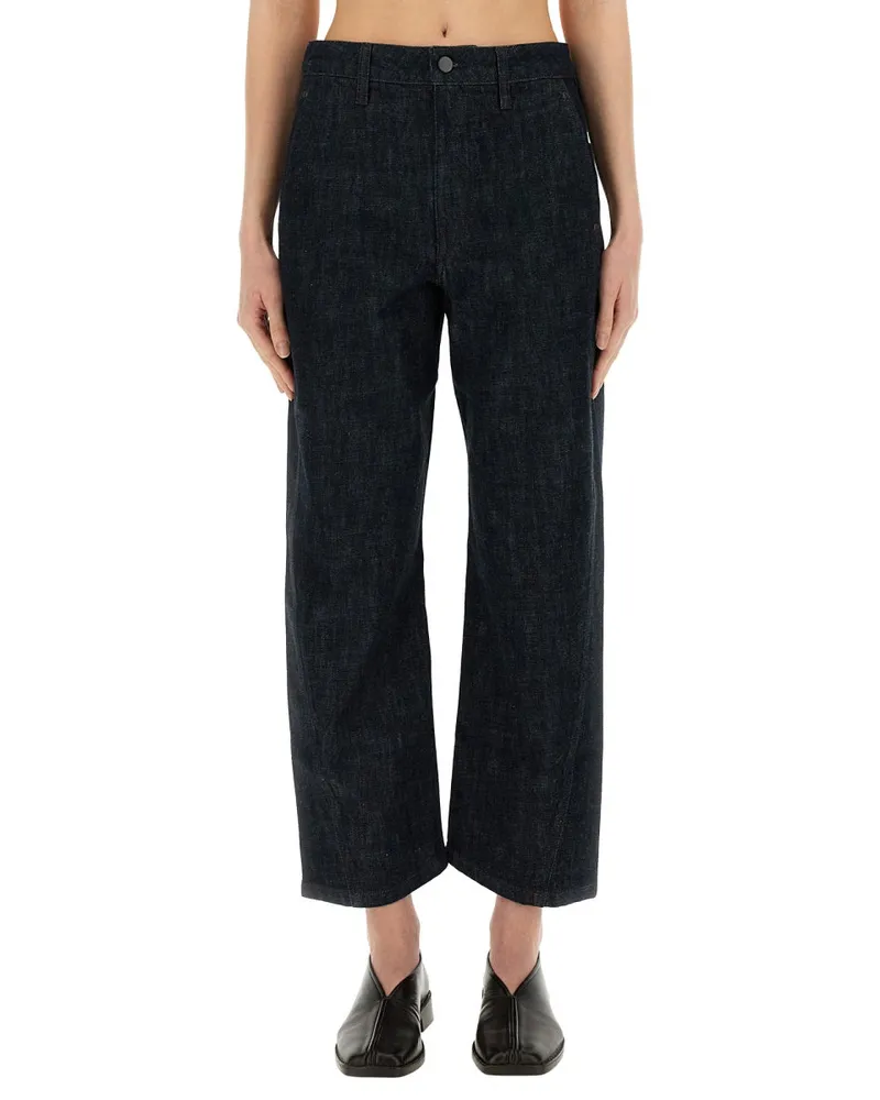 Christophe Lemaire verdrehte" Jeans Blue