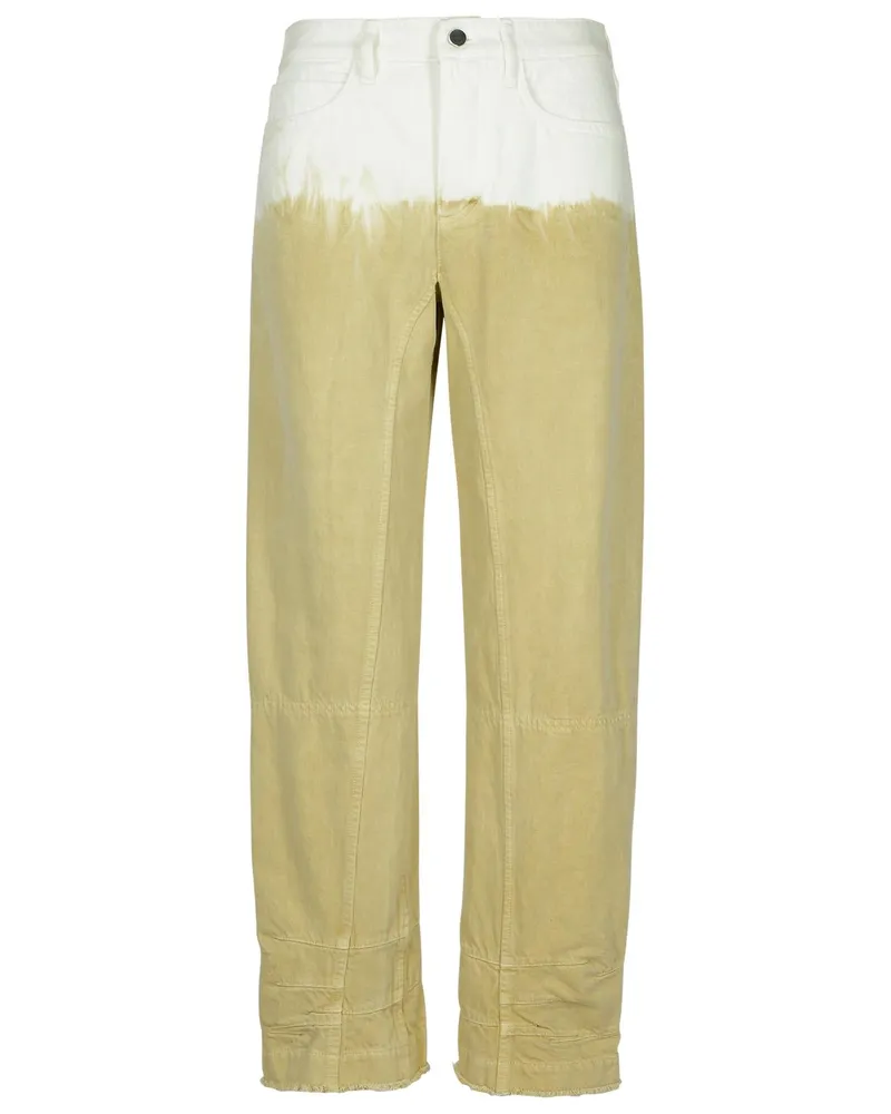 Jil Sander Beige Baumwolljeans Beige