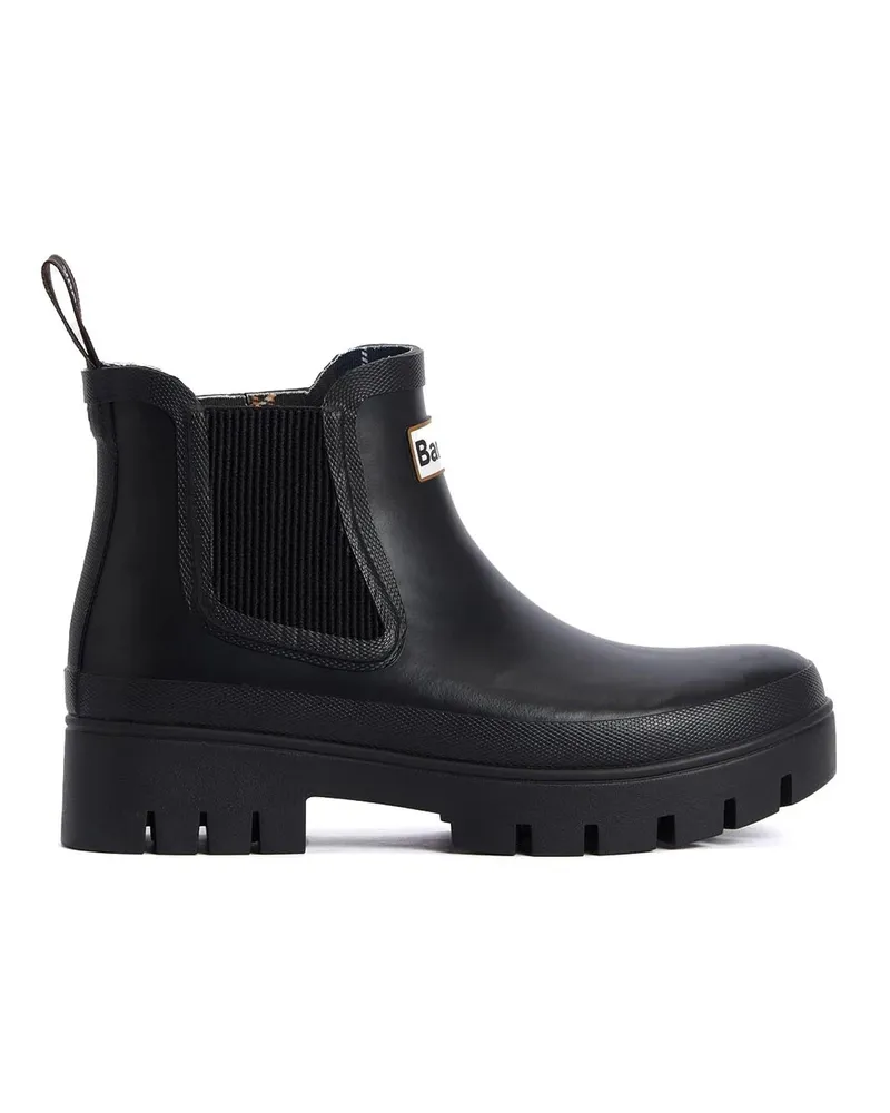 Barbour Stivaletto Chelsea Welly Boot Schwarz Black